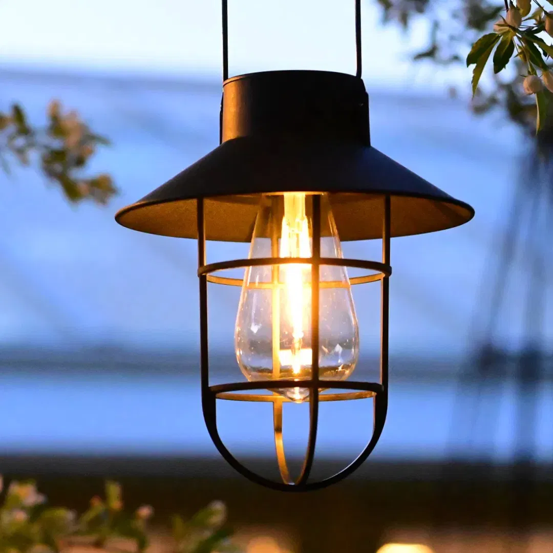 Solar panel lamps